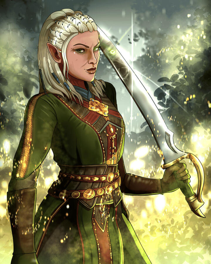 Jaheira Print