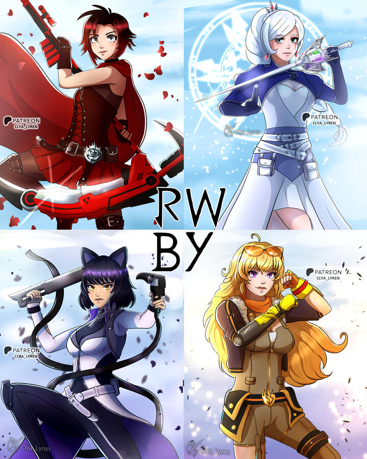 RWBY Illustrations